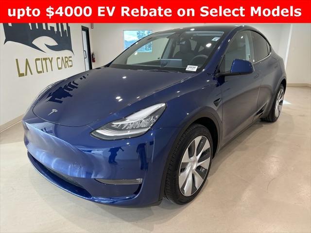 used 2021 Tesla Model Y car, priced at $27,999