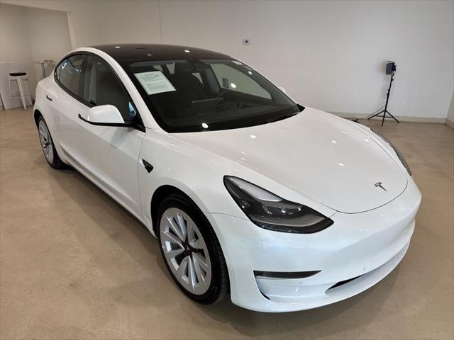 used 2022 Tesla Model 3 car, priced at $25,999