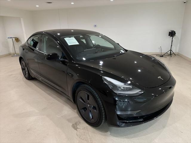 used 2022 Tesla Model 3 car, priced at $22,999