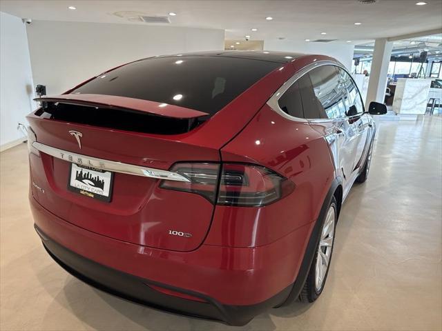 used 2017 Tesla Model X car, priced at $29,399