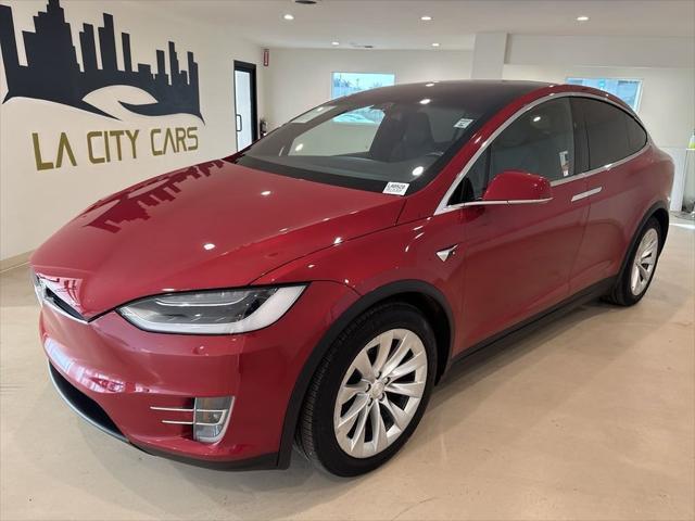 used 2017 Tesla Model X car, priced at $29,399