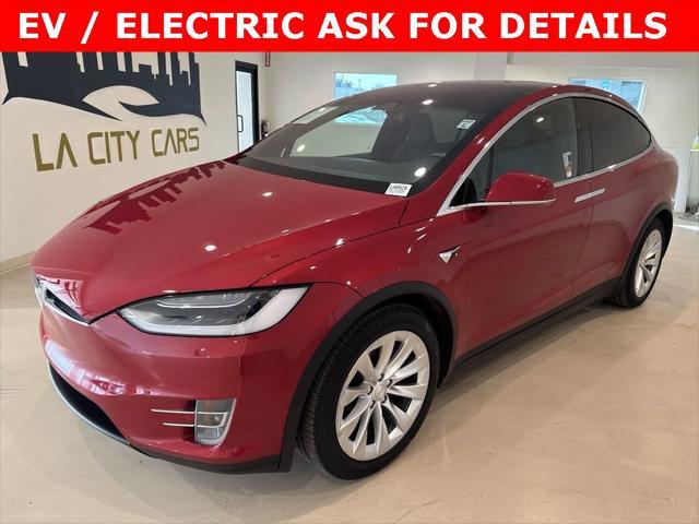 used 2017 Tesla Model X car, priced at $29,399