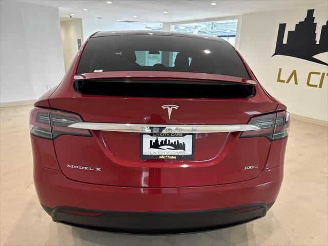 used 2017 Tesla Model X car, priced at $29,399