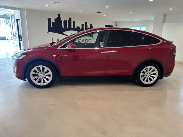 used 2017 Tesla Model X car, priced at $29,399