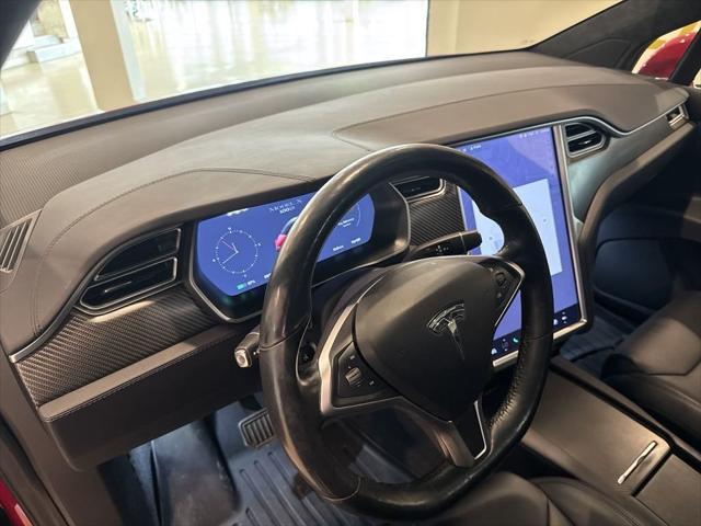 used 2017 Tesla Model X car, priced at $29,399