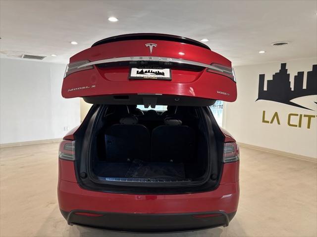 used 2017 Tesla Model X car, priced at $29,399