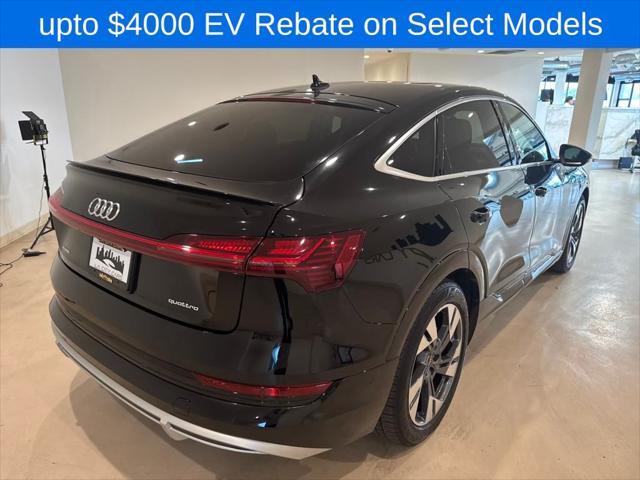 used 2022 Audi e-tron Sportback car, priced at $27,999