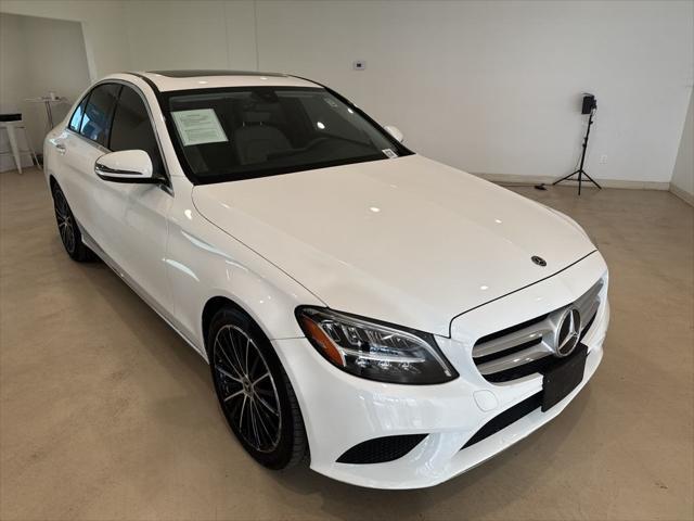 used 2021 Mercedes-Benz C-Class car, priced at $22,399