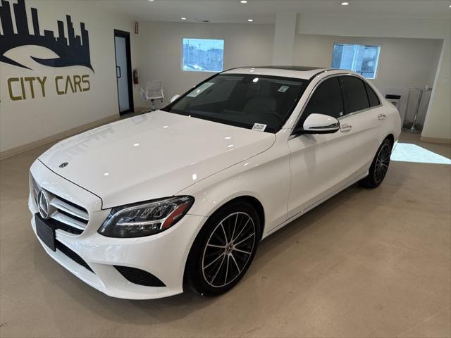 used 2021 Mercedes-Benz C-Class car, priced at $22,399