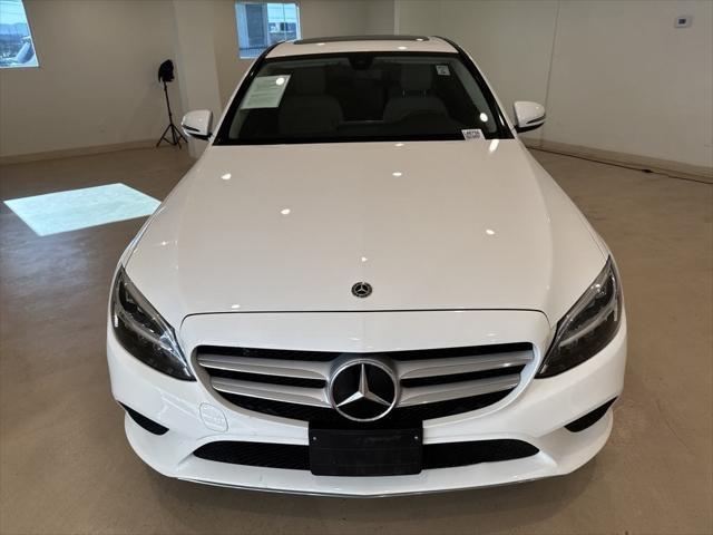 used 2021 Mercedes-Benz C-Class car, priced at $22,399