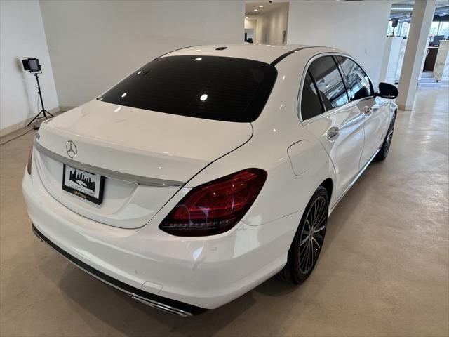 used 2021 Mercedes-Benz C-Class car, priced at $22,399