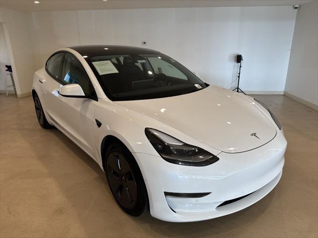 used 2022 Tesla Model 3 car, priced at $23,199