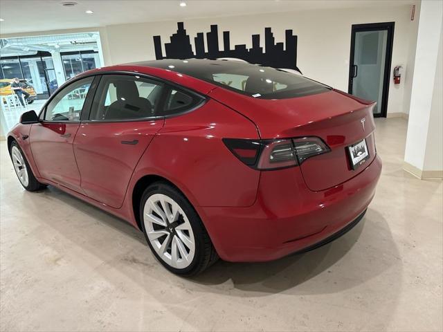 used 2022 Tesla Model 3 car, priced at $23,999