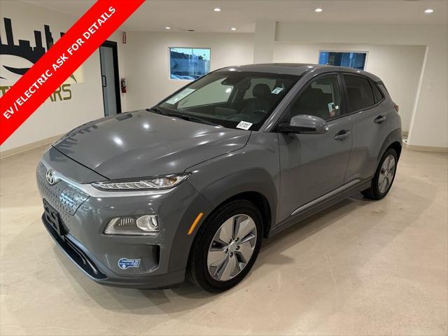 used 2021 Hyundai Kona EV car, priced at $20,999