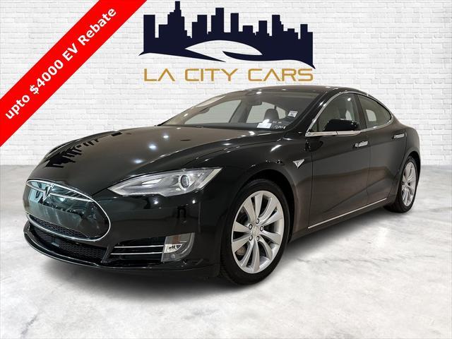 used 2015 Tesla Model S car, priced at $18,999