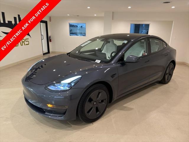 used 2023 Tesla Model 3 car, priced at $26,649