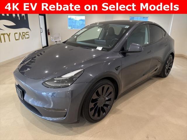 used 2022 Tesla Model Y car, priced at $28,999