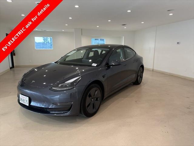 used 2023 Tesla Model 3 car, priced at $27,599