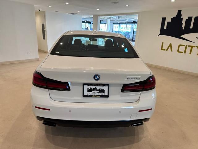 used 2022 BMW 530e car, priced at $27,799