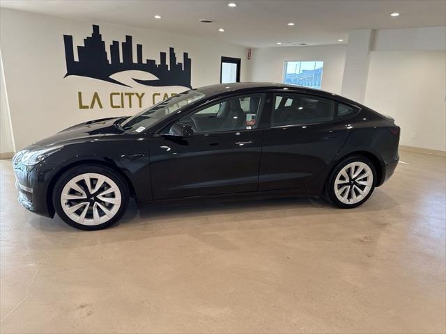 used 2022 Tesla Model 3 car, priced at $26,999