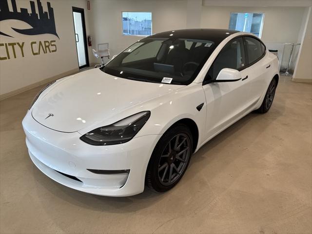 used 2022 Tesla Model 3 car, priced at $24,899