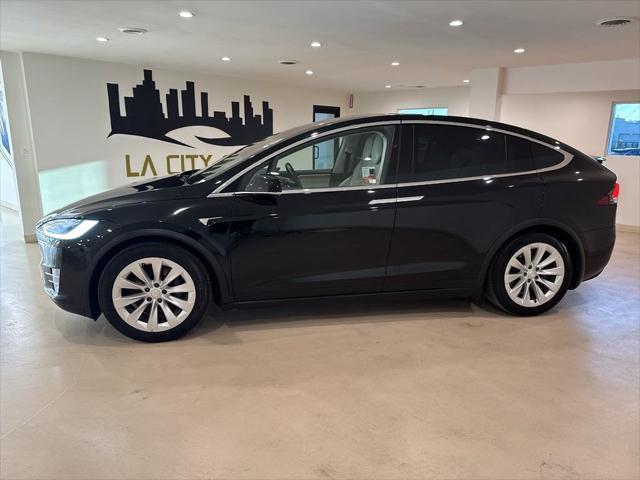 used 2018 Tesla Model X car, priced at $28,999