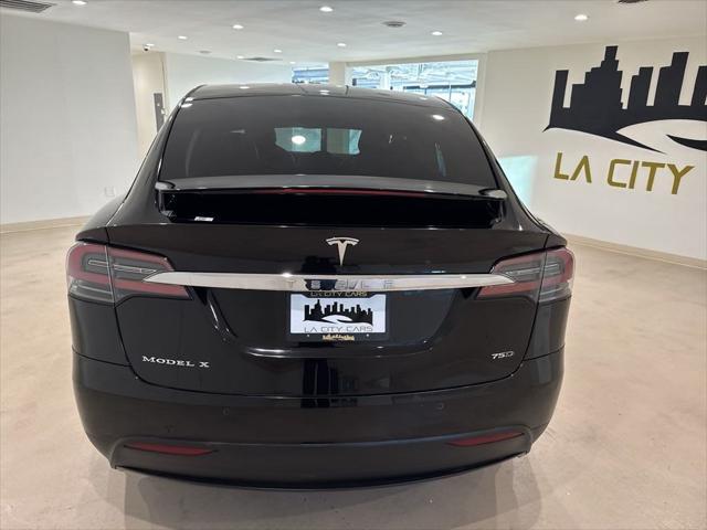 used 2018 Tesla Model X car, priced at $28,999