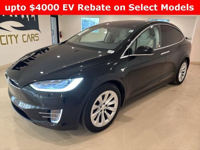 used 2018 Tesla Model X car, priced at $28,999