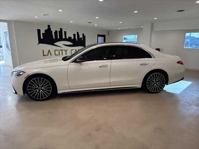 used 2021 Mercedes-Benz S-Class car, priced at $69,999