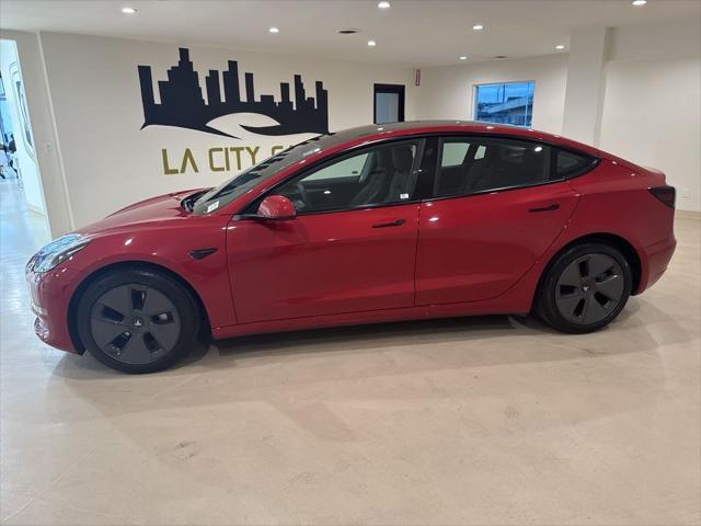 used 2021 Tesla Model 3 car, priced at $23,999