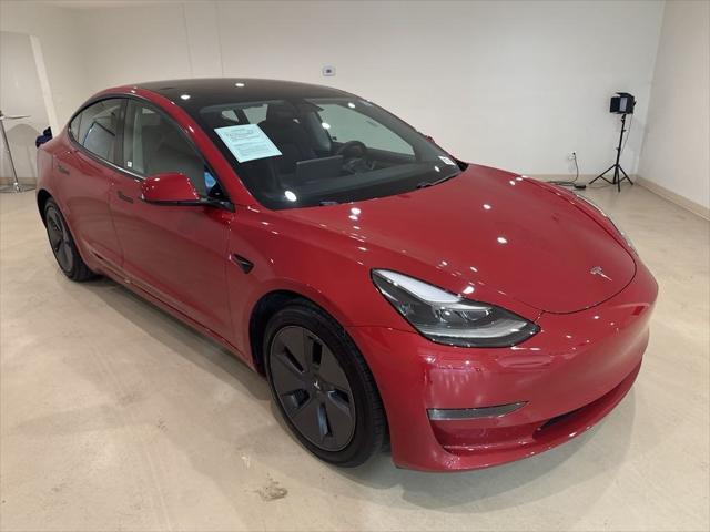 used 2021 Tesla Model 3 car, priced at $23,999