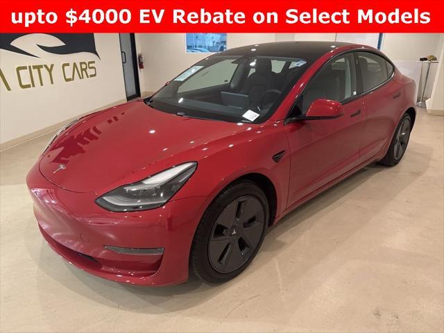 used 2021 Tesla Model 3 car, priced at $23,999