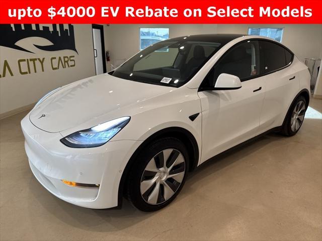 used 2021 Tesla Model Y car, priced at $22,495