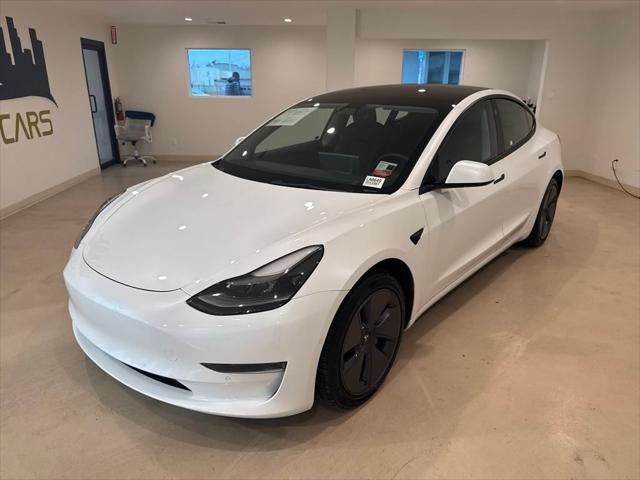 used 2022 Tesla Model 3 car, priced at $21,999