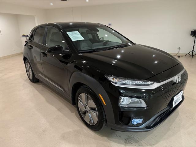 used 2021 Hyundai Kona EV car, priced at $18,999