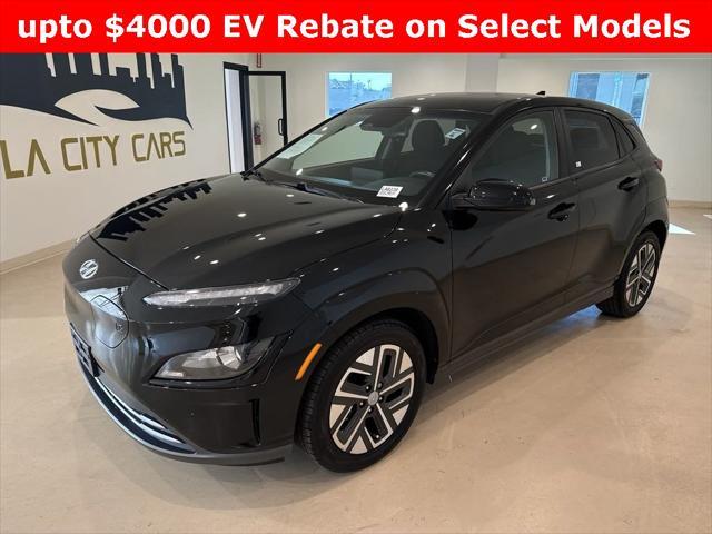 used 2022 Hyundai Kona EV car, priced at $20,099