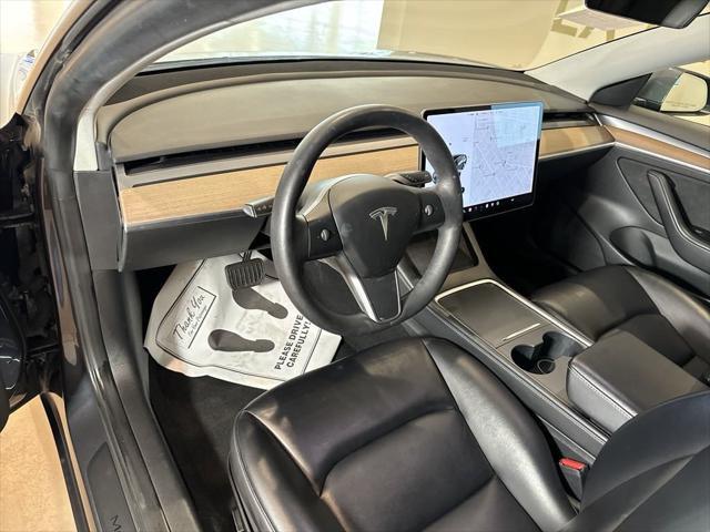 used 2022 Tesla Model 3 car, priced at $27,999