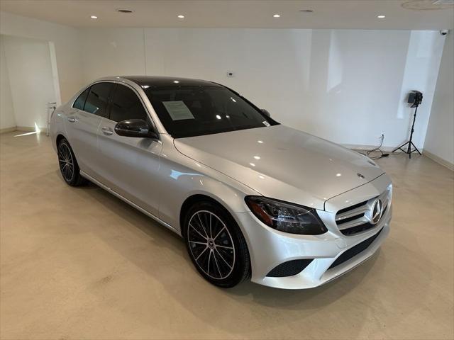 used 2021 Mercedes-Benz C-Class car, priced at $23,599