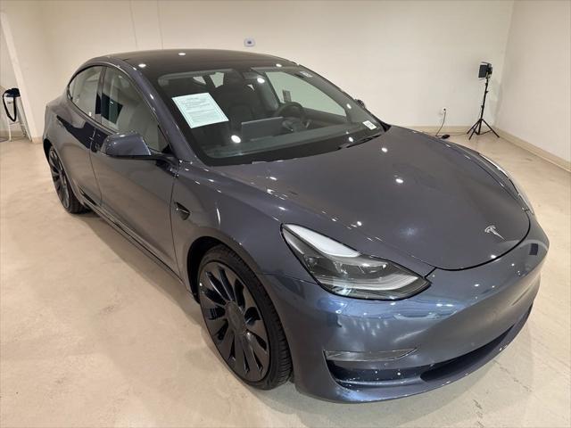 used 2022 Tesla Model 3 car, priced at $28,999