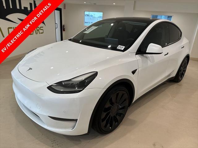 used 2022 Tesla Model Y car, priced at $29,999