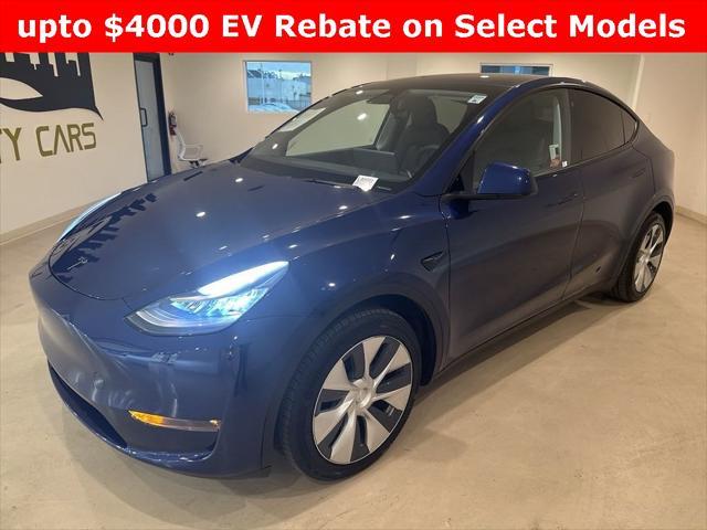 used 2022 Tesla Model Y car, priced at $27,999