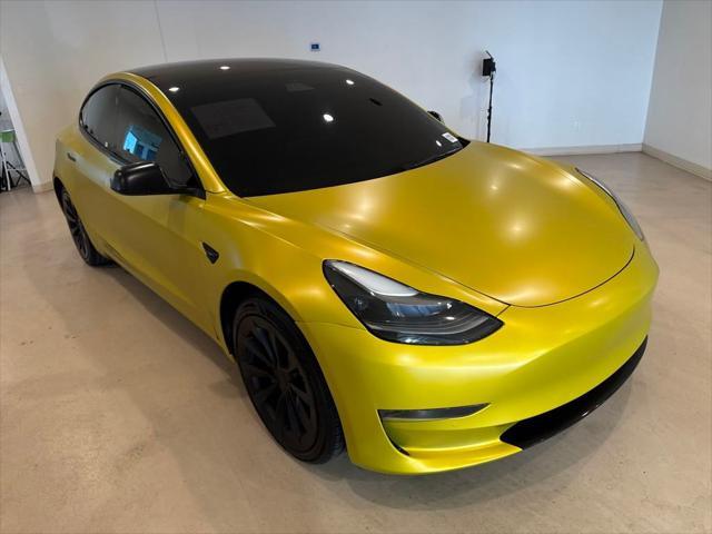 used 2022 Tesla Model 3 car, priced at $24,999