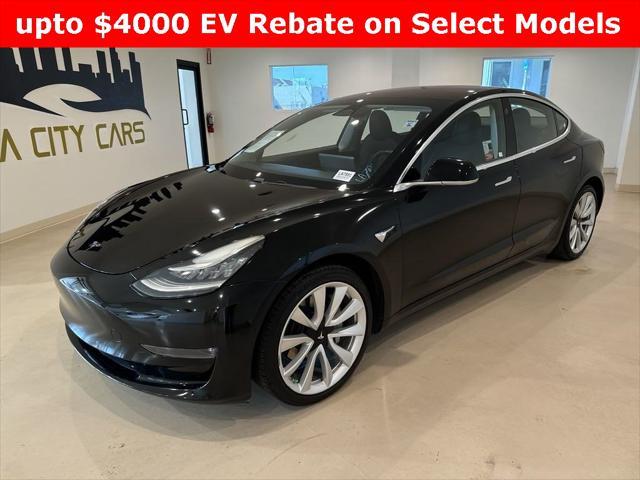 used 2018 Tesla Model 3 car, priced at $23,499