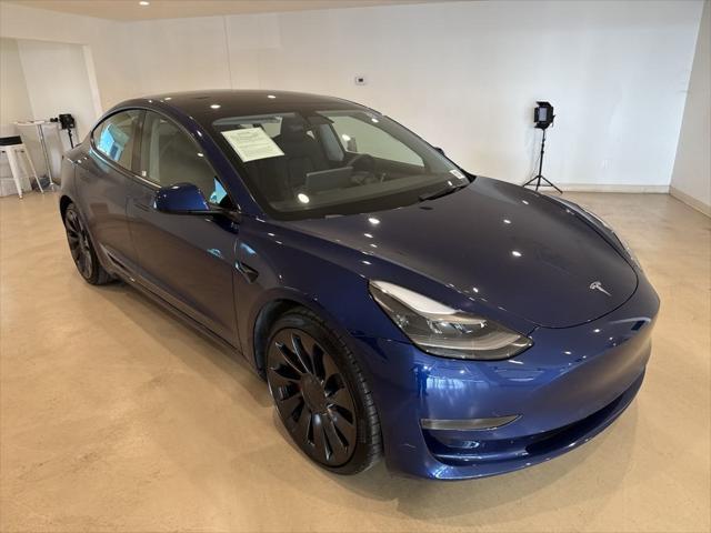 used 2022 Tesla Model 3 car, priced at $26,999