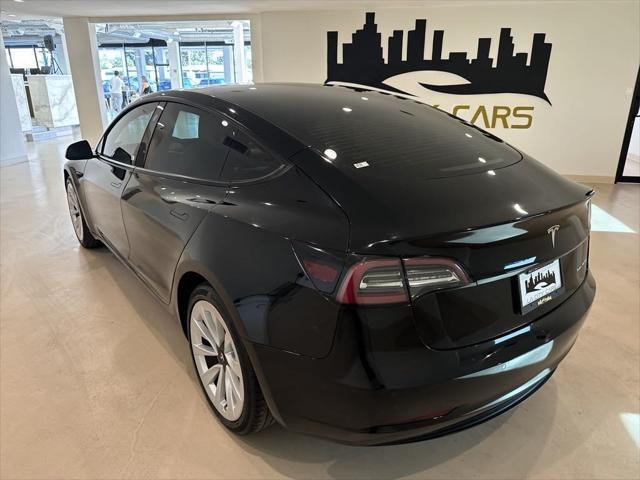 used 2022 Tesla Model 3 car, priced at $26,999