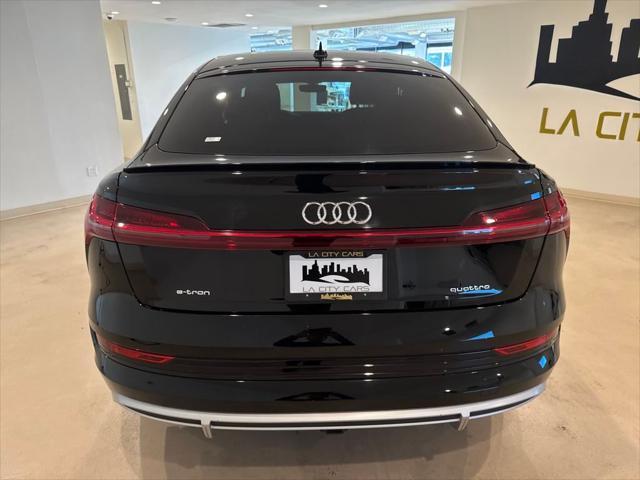 used 2022 Audi e-tron Sportback car, priced at $30,999