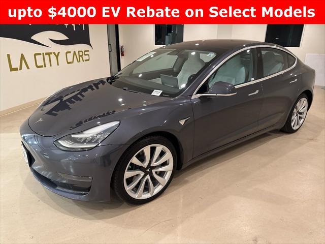 used 2018 Tesla Model 3 car, priced at $23,999