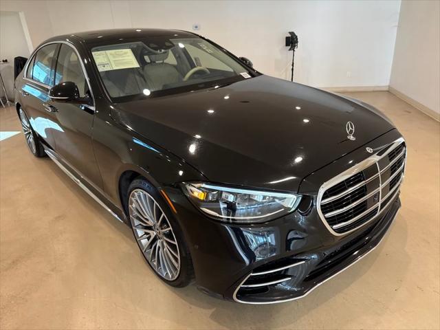 used 2022 Mercedes-Benz S-Class car, priced at $66,999