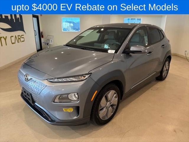 used 2021 Hyundai Kona EV car, priced at $17,999