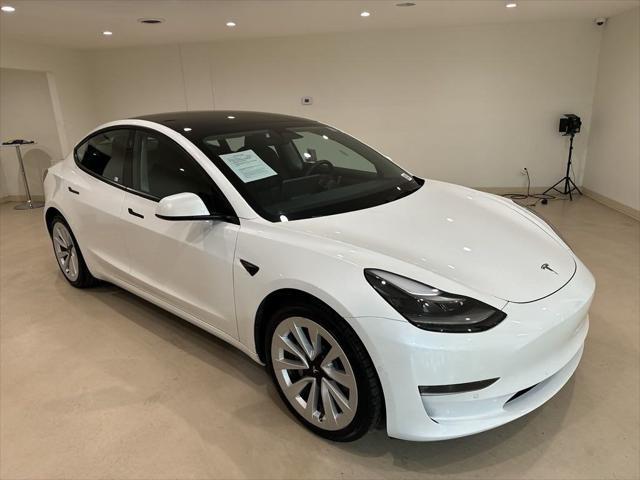 used 2022 Tesla Model 3 car, priced at $25,999